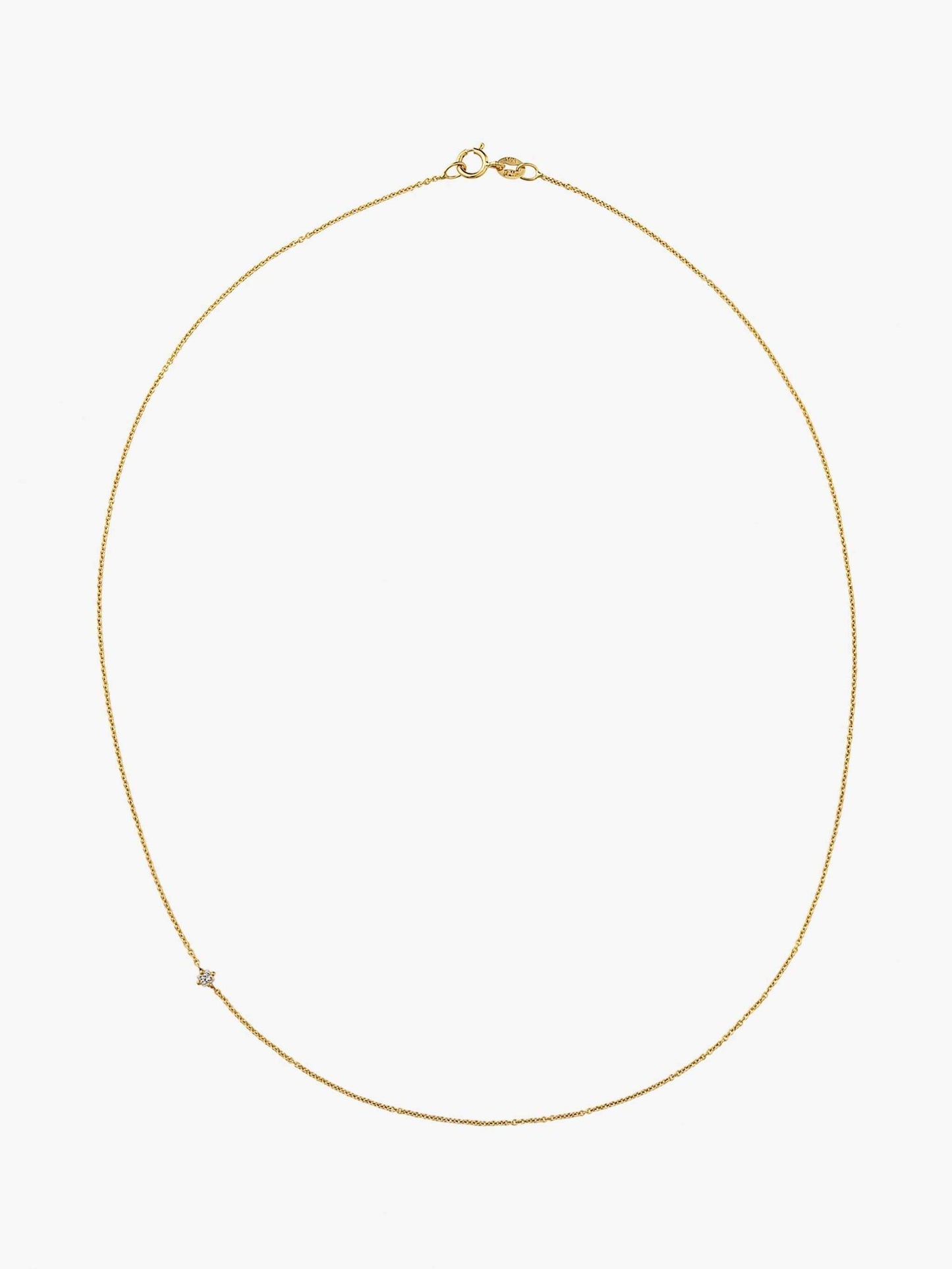 Diamond Floating Necklace