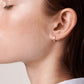 Rose-Tinted Angle Earrings