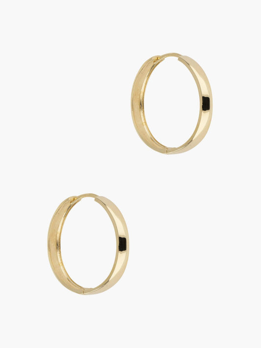 Skinny Hoop Earrings