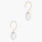 Pearl Hoop Earrings