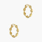 Twisted Hoop Earrings