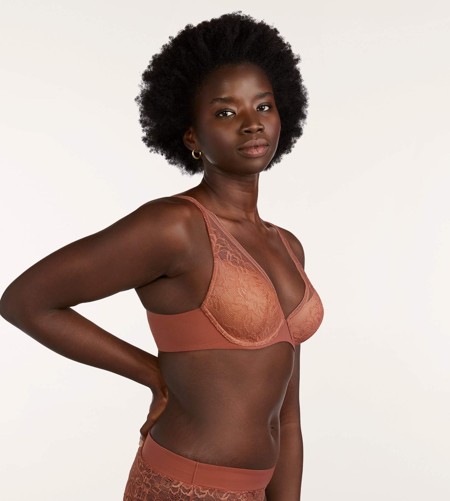 The Lace Plunge Bra
