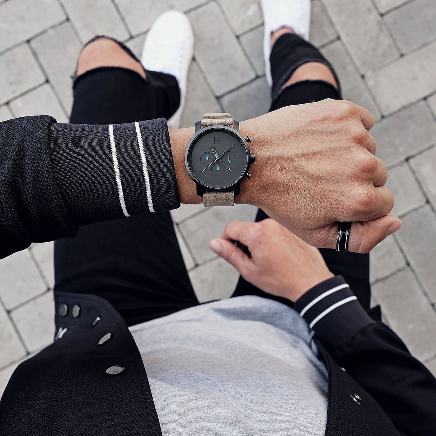 Gunmetal Sandstone Watch