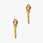 Diamond Chain Earrings