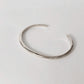 Brass Hammered Thin Cuff Bracelet