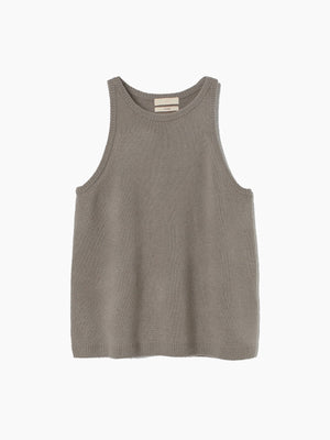 Cashmere vest top