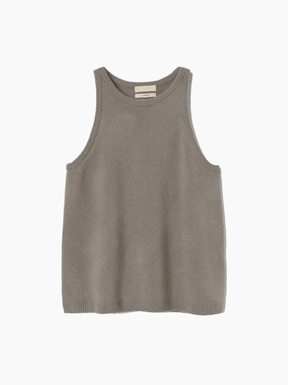 Cashmere vest top