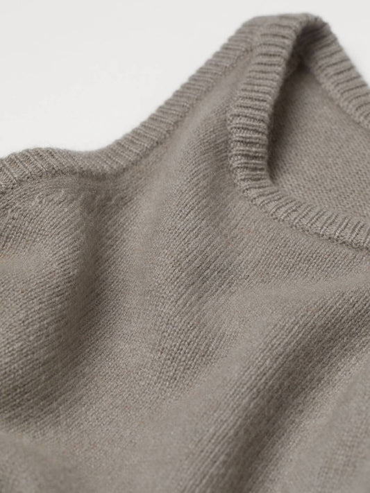 Cashmere vest top