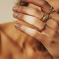 Diamond signet ring, Gold rings jewelry