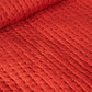 Lena-Stitched Velvet Quilt
