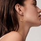 Large Asymmetric Earrings