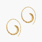 Large Asymmetric Earrings