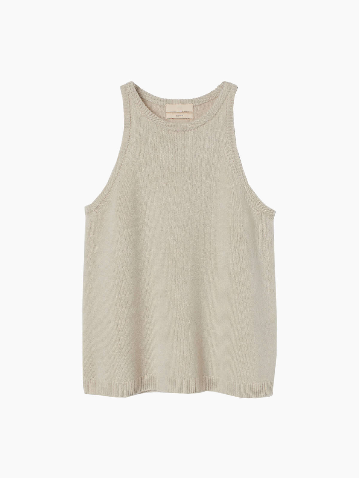 Cashmere vest top