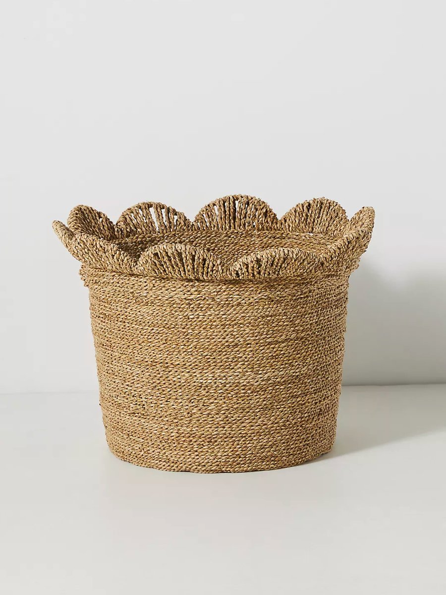Scalloped Basket