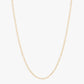 Beaches Mini Pearl Necklace Gold