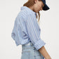 Stripe Cotton Shirt
