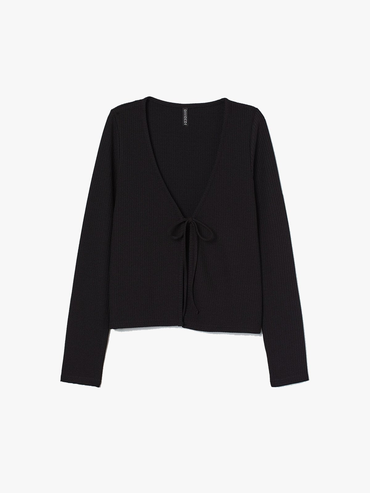 Ribbed cardigan