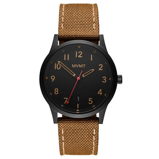 Men's Field Date Fabric Strap Watch