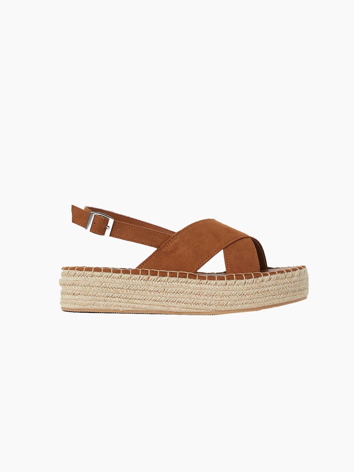 Platform espadrille sandals