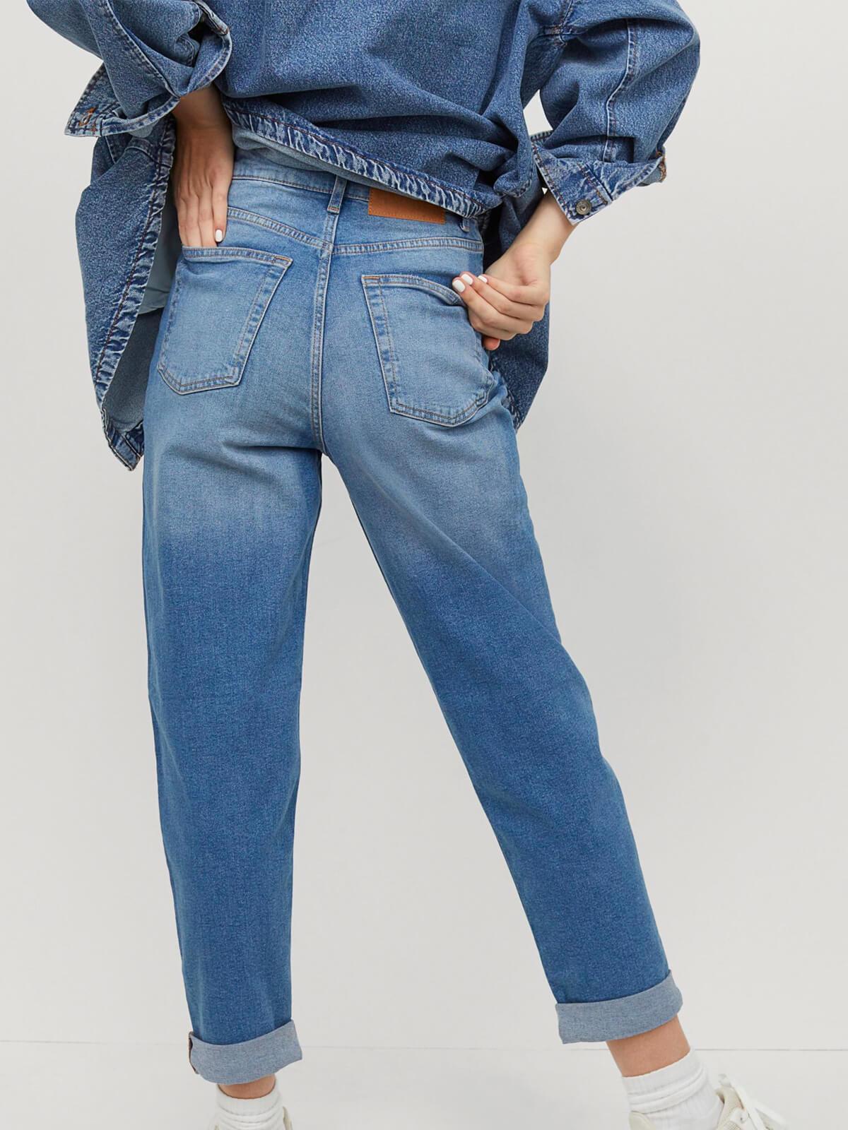 Relaxed Fit High Jeans
