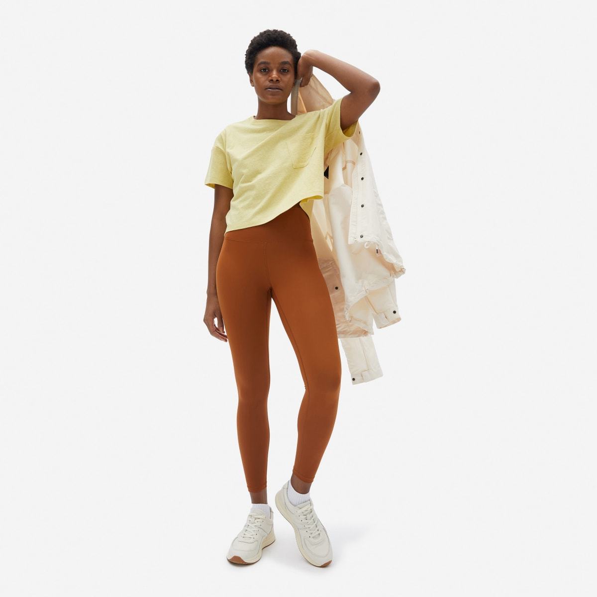 The Perform Orange Legging