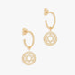 DIY Pom Pom Earrings