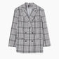Linen Check Blazer