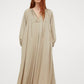 Long-sleeve Maxi Dress