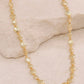 Pink Pearl Choker in Rose Gold Vermeil