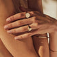 Chunky gold ring Etsy