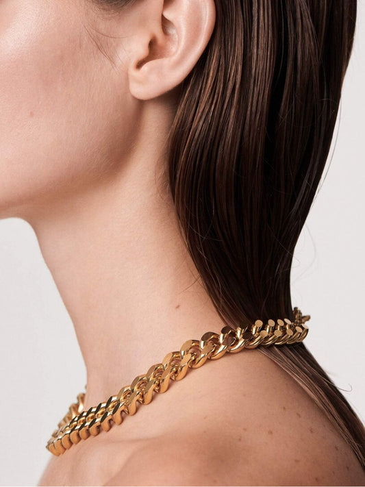 Gold necklace